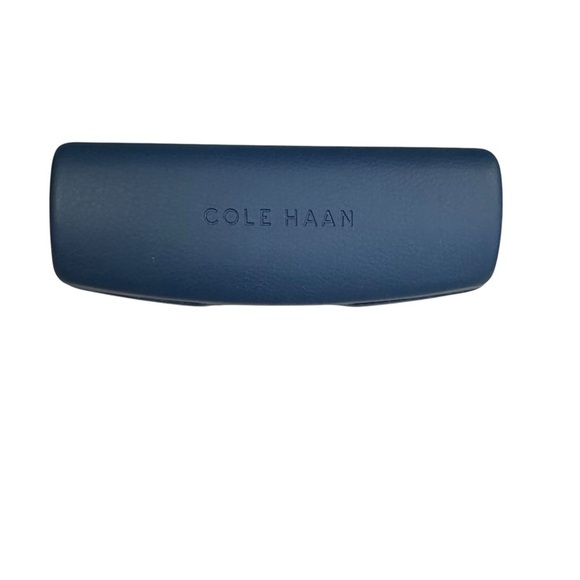 Cole Haan Navy Blue Eyeglasses Sunglasses Case OS No Glasses - Picture 1 of 7